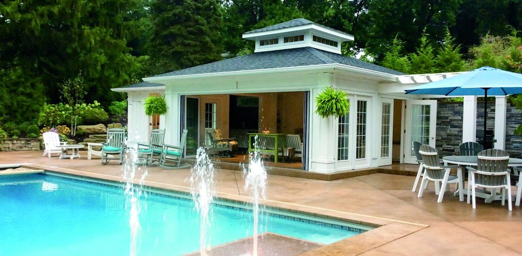 prefab pool house